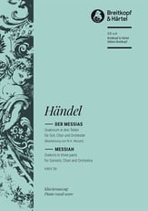 Messiah 1741 SATB P/V Score cover